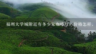 福州大学城附近有多少家咖啡厅，价格怎样，那边的店租是多少啊！急！