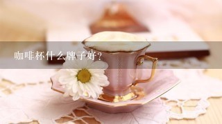 咖啡杯什么牌子好?