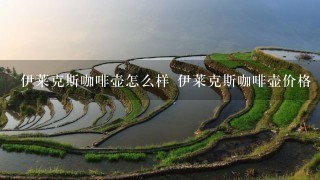 伊莱克斯咖啡壶怎么样 伊莱克斯咖啡壶价格