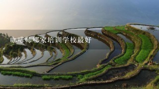 咖啡师哪家培训学校最好