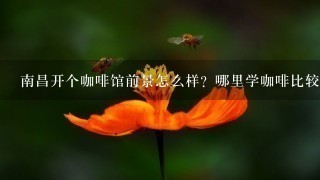 南昌开个咖啡馆前景怎么样？哪里学咖啡比较专业？