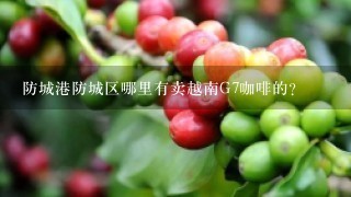 防城港防城区哪里有卖越南G7咖啡的？