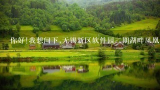 你好!我想问下,无锡新区软件园二期湖畔凤凰座里,众多创客共同见证