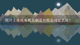 绍兴上虞俊英模具制造有限公司怎么样？