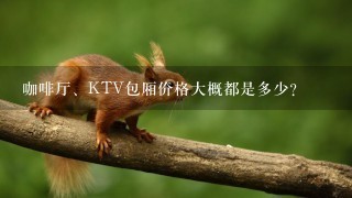 咖啡厅、KTV包厢价格大概都是多少？