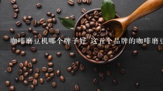 咖啡磨豆机哪个牌子好 这五个品牌的咖啡磨豆机值得