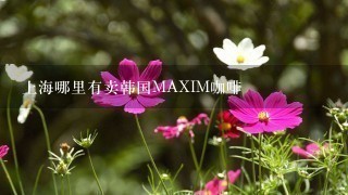 上海哪里有卖韩国MAXIM咖啡