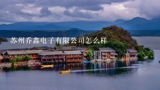 苏州乔鑫电子有限公司怎么样