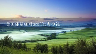 美国能量咖啡acoffee多少钱