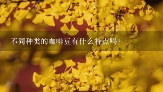 不同种类的咖啡豆有什么特点吗？