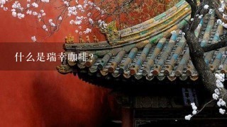 什么是瑞幸咖啡？